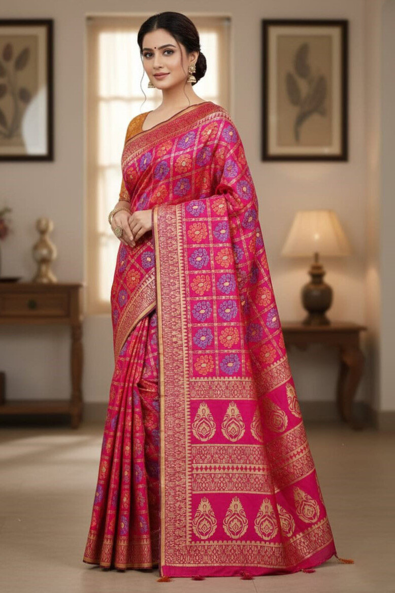 Kaftan Silk Sharee